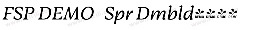FSP DEMO   Spr Dmbld字体转换